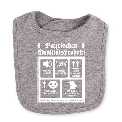 Babylätzchen "Bayrisches Qualitätsprodukt" - meinherzschlag.de
