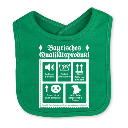 Babylätzchen "Bayrisches Qualitätsprodukt" - meinherzschlag.de