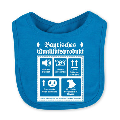 Babylätzchen "Bayrisches Qualitätsprodukt" - meinherzschlag.de