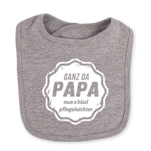 Babylätzchen "Ganz da Papa" - meinherzschlag.de