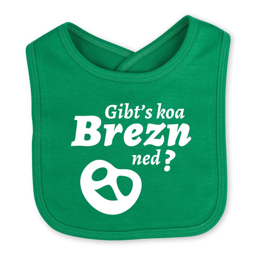Babylätzchen "Gibt's koa Brezn ned?" - meinherzschlag.de