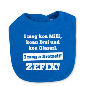 Babylätzchen "I mog a Brotzeit" - meinherzschlag.de