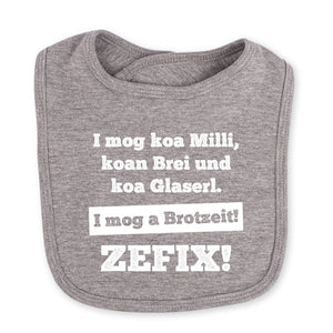 Babylätzchen "I mog a Brotzeit" - meinherzschlag.de