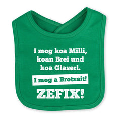 Babylätzchen "I mog a Brotzeit"