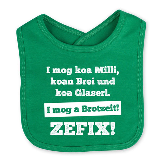 Babylätzchen "I mog a Brotzeit" - meinherzschlag.de
