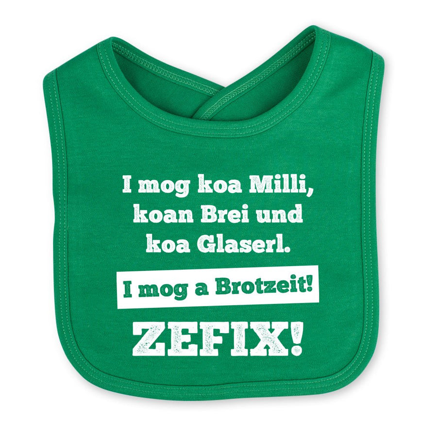 Babylätzchen "I mog a Brotzeit" - meinherzschlag.de