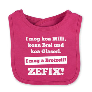 Babylätzchen "I mog a Brotzeit" - meinherzschlag.de