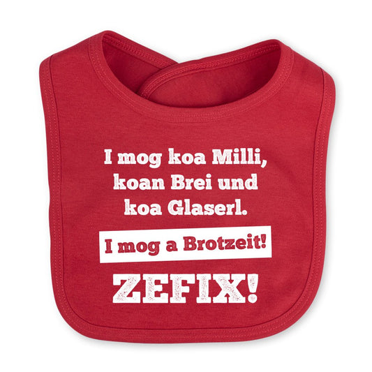 Babylätzchen "I mog a Brotzeit" - meinherzschlag.de