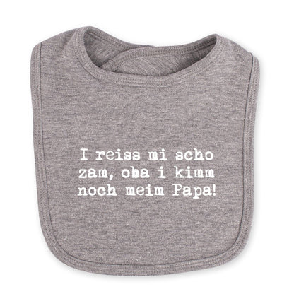 Babylätzchen "I reiss mi scho zam!" - meinherzschlag.de