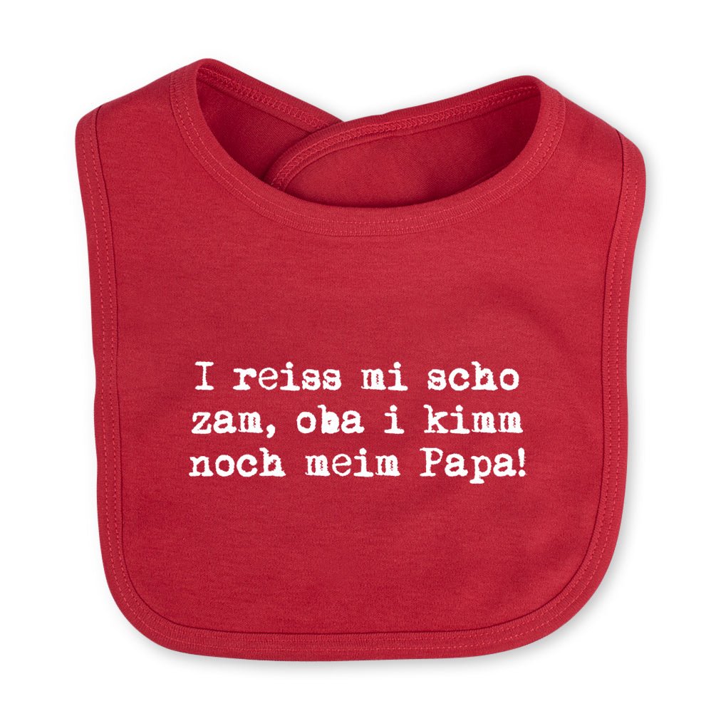 Babylätzchen "I reiss mi scho zam!" - meinherzschlag.de