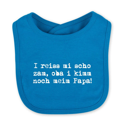 Babylätzchen "I reiss mi scho zam!" - meinherzschlag.de
