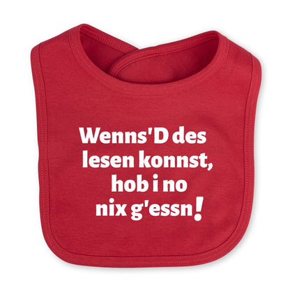 Babylätzchen "Nix g'essn!" - meinherzschlag.de