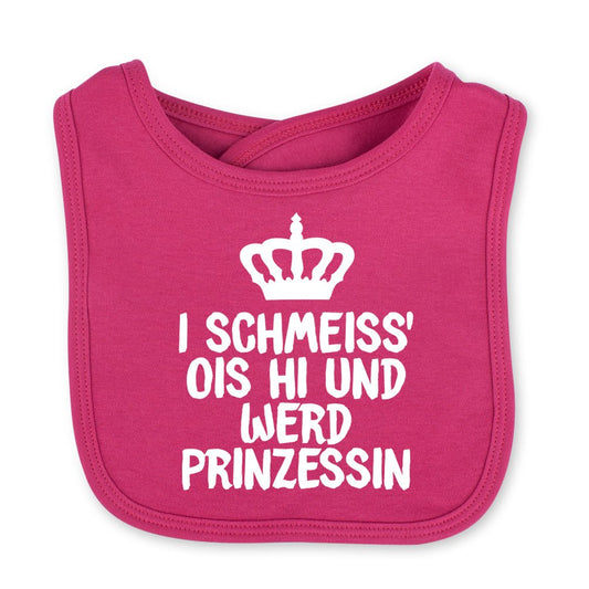 Babylätzchen "Prinzessin" - meinherzschlag.de