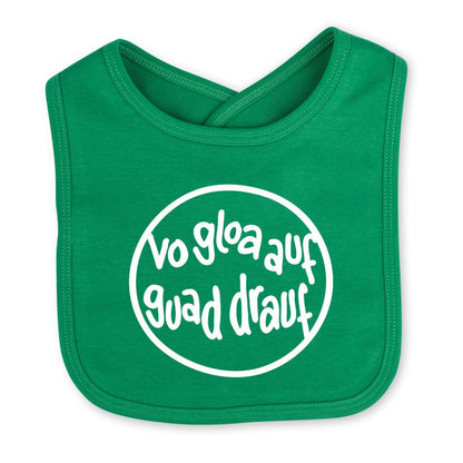 Babylätzchen "Vo gloa auf guad drauf" - meinherzschlag.de