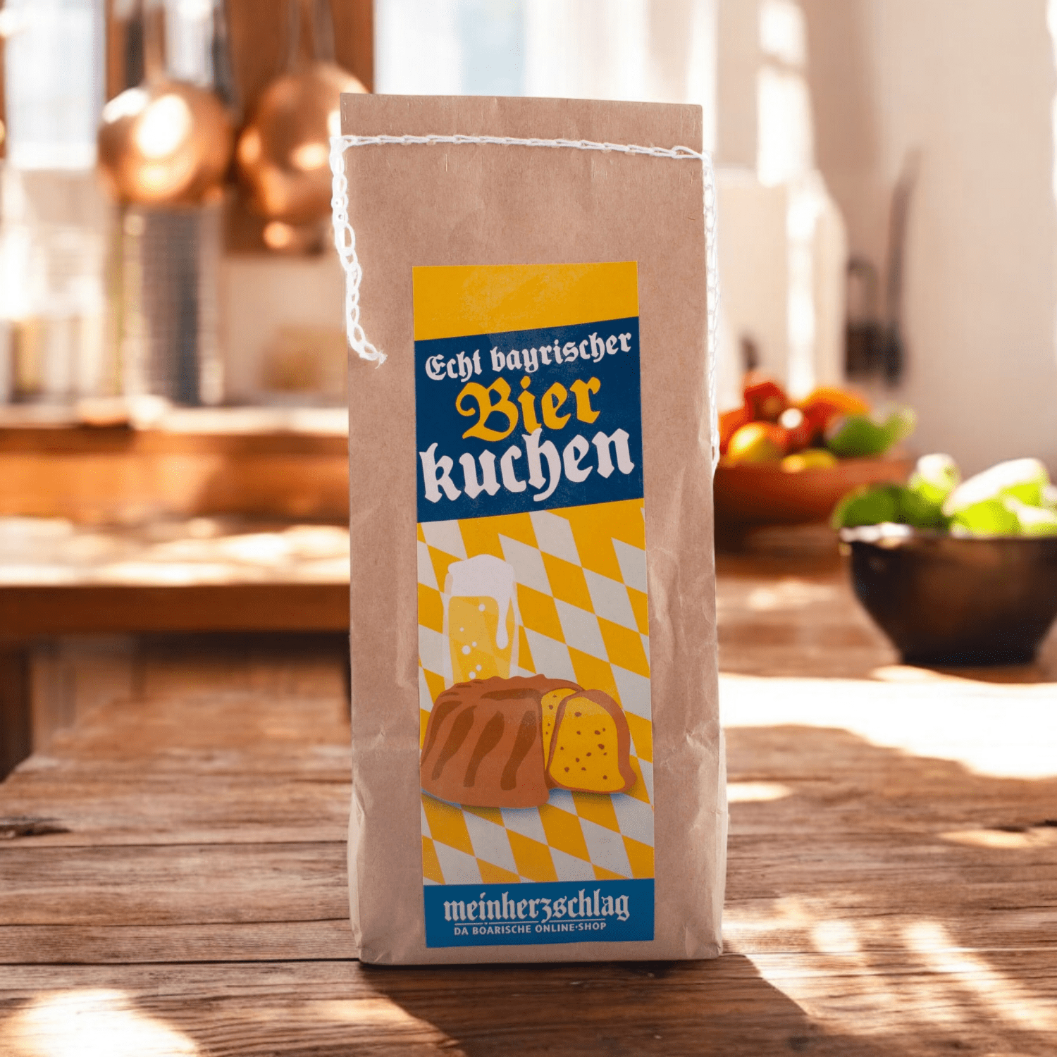 Backmischung "Echt bayrischer Bierkuchen" - meinherzschlag.de