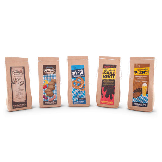 Bayerische Backmischungen 5er Set - meinherzschlag.de