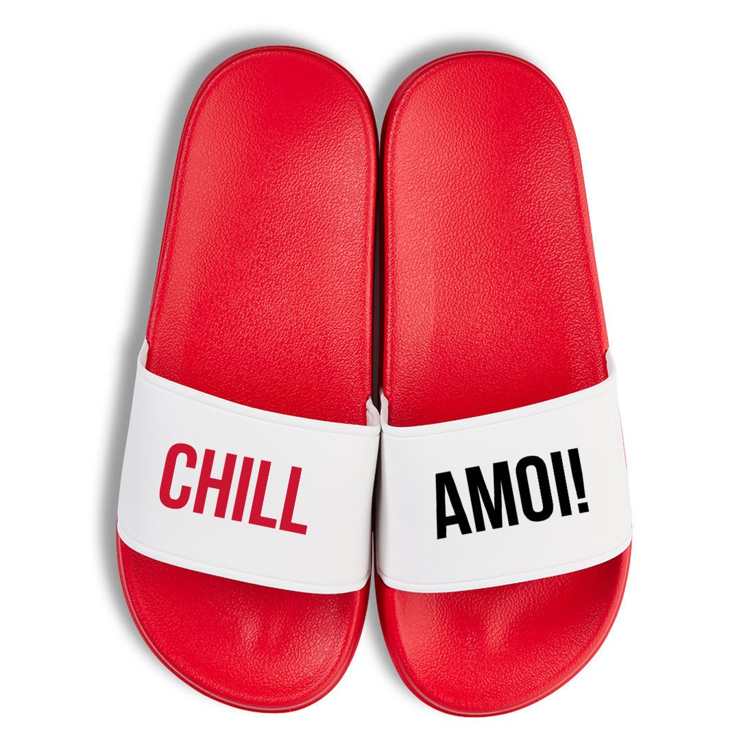 Badelatschen "Chill Amoi!" - meinherzschlag.de