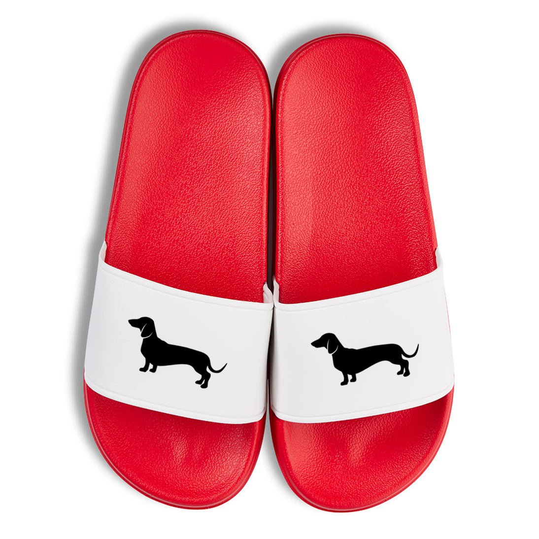 Badelatschen "Dackel" - meinherzschlag.de