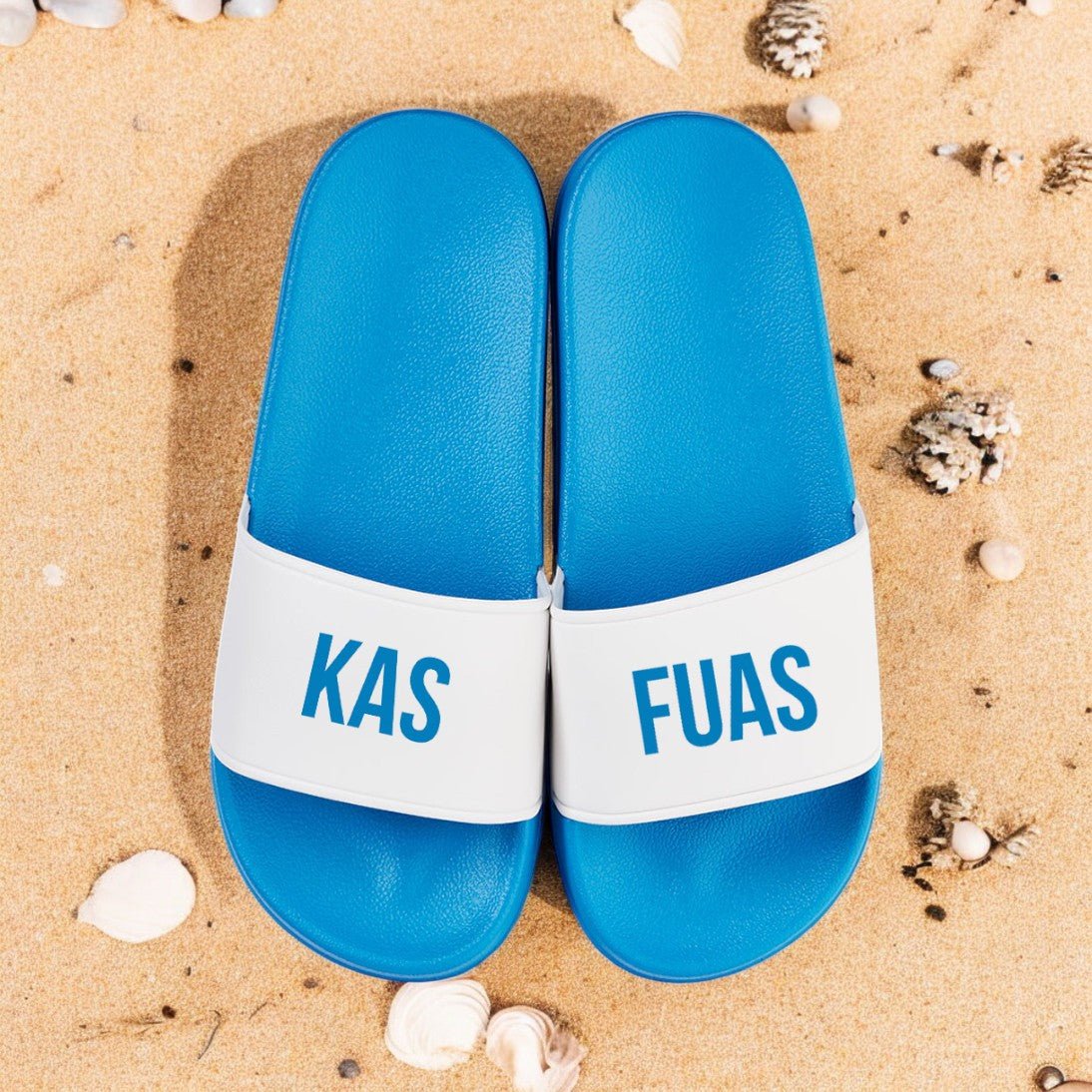 Badelatschen "Kas Fuas" - meinherzschlag.de