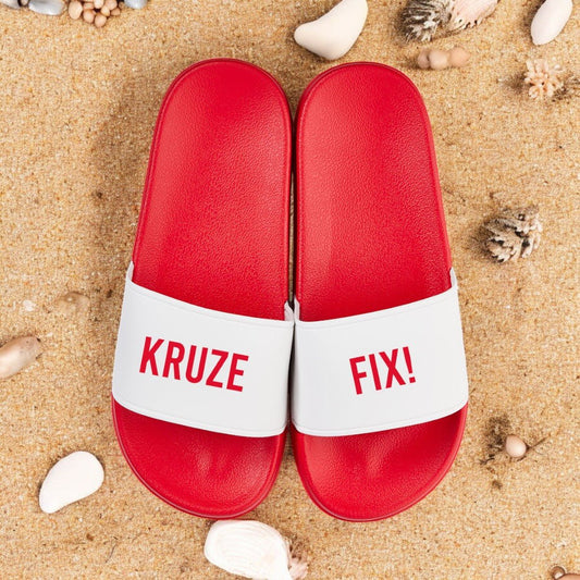 Badelatschen "Kruzefix" - meinherzschlag.de