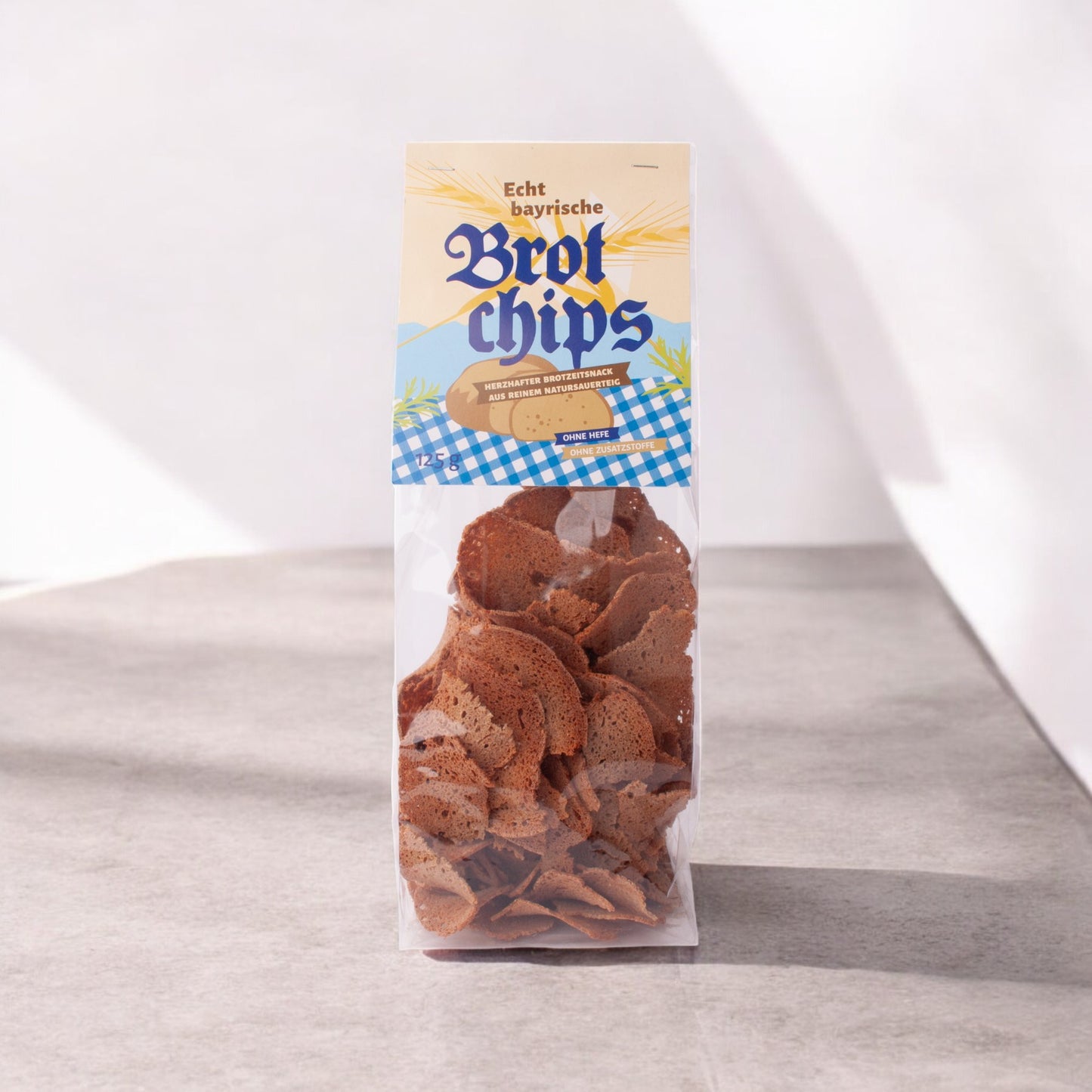 Bayrische Brotchips "Roggenvollkorn" - meinherzschlag.de