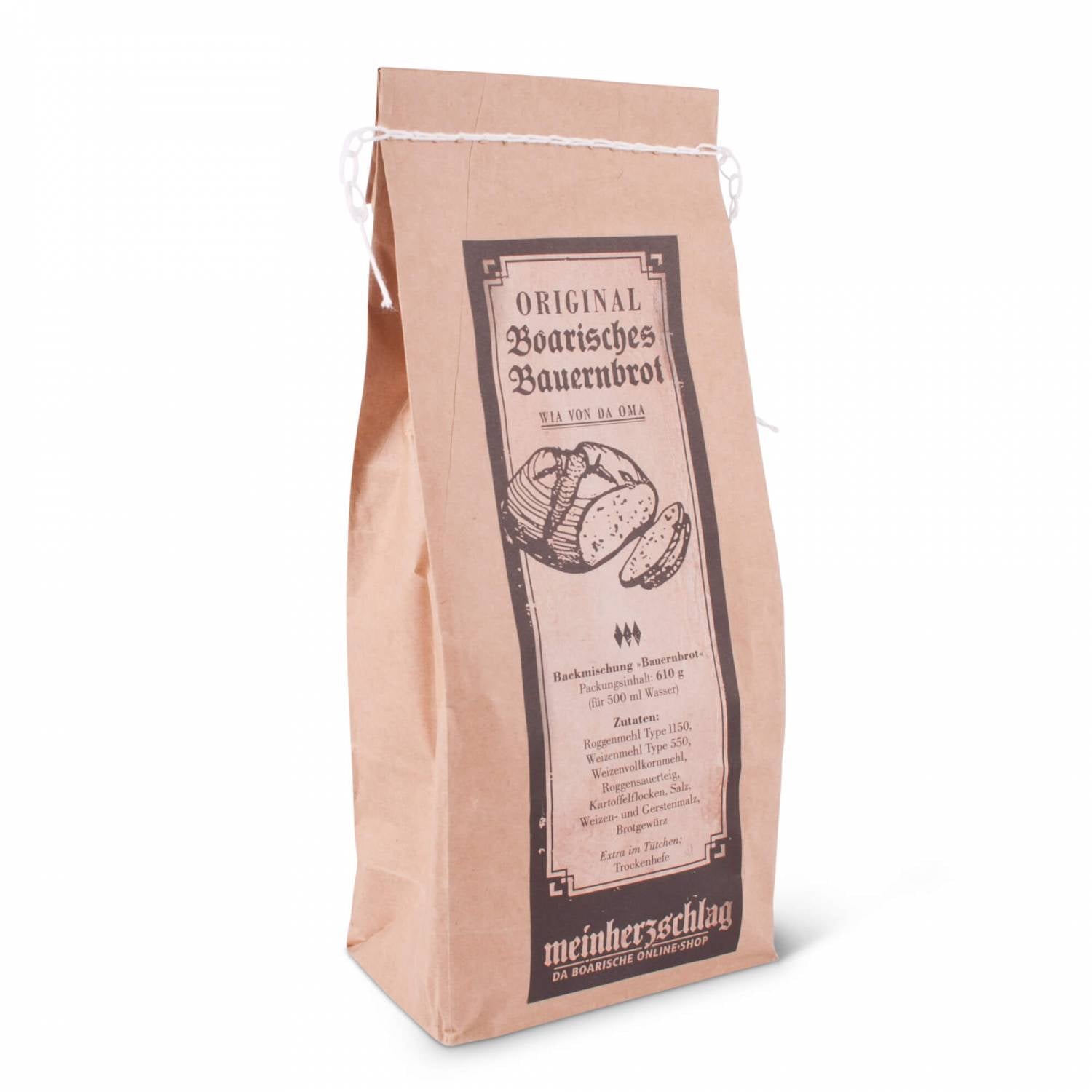 Backmischung "Original Boarisches Bauernbrot" - meinherzschlag.de