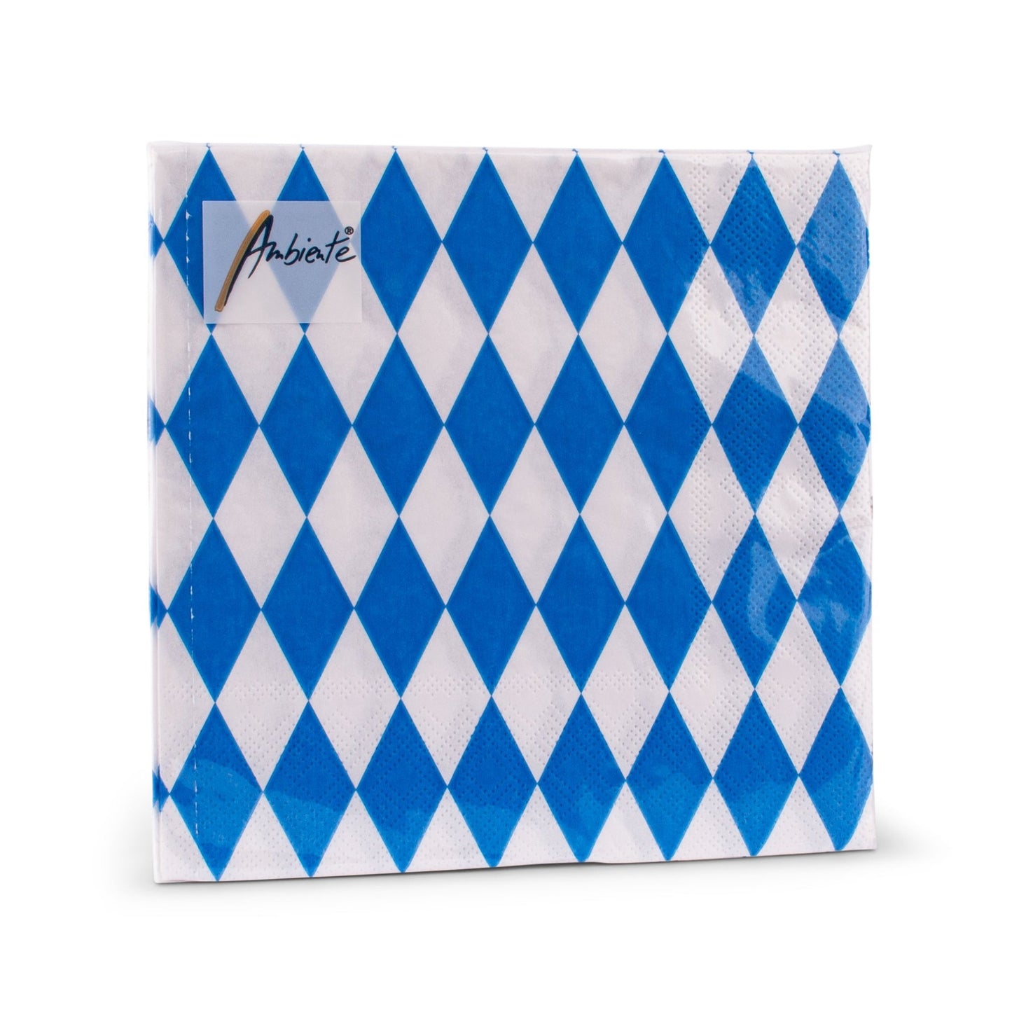 Serviette "Bayern - Rauten" (20 Stück) - meinherzschlag.de