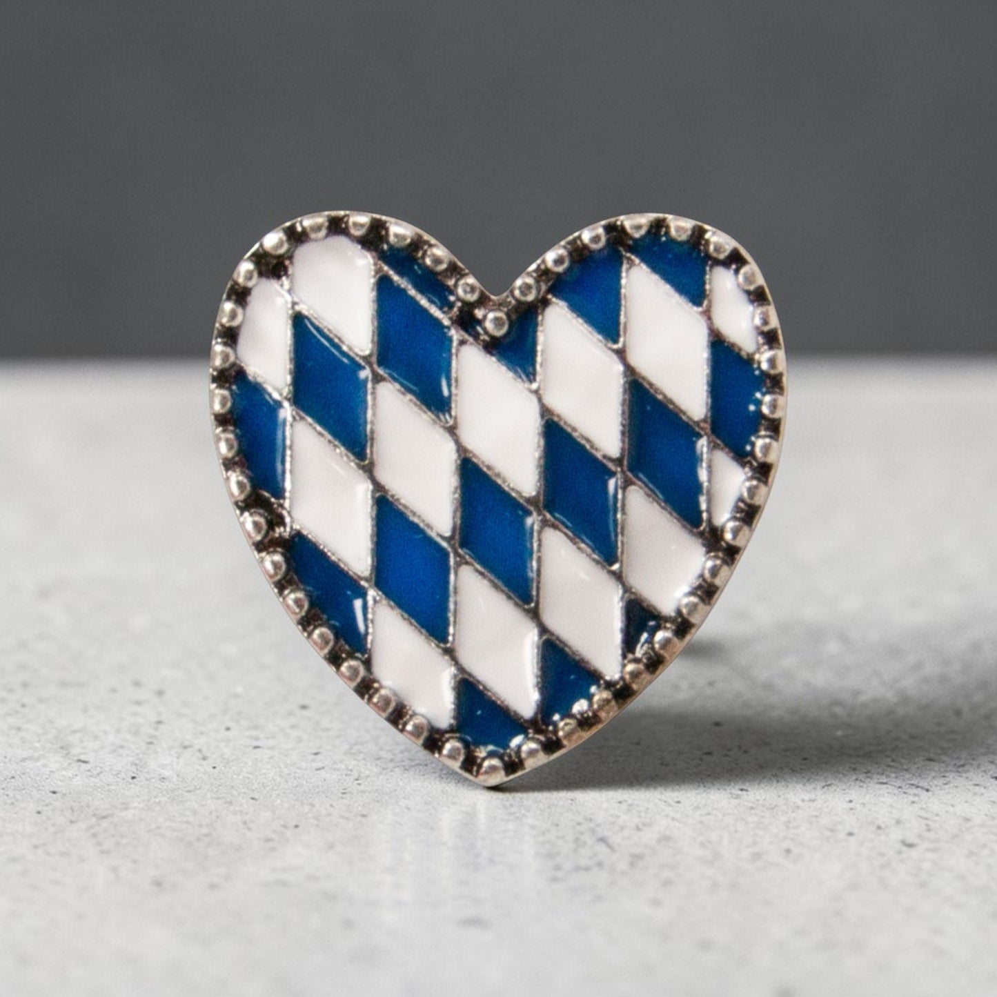 Ansteck-Pin "Bayernherz"