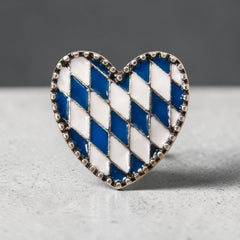Ansteck-Pin "Bayernherz"
