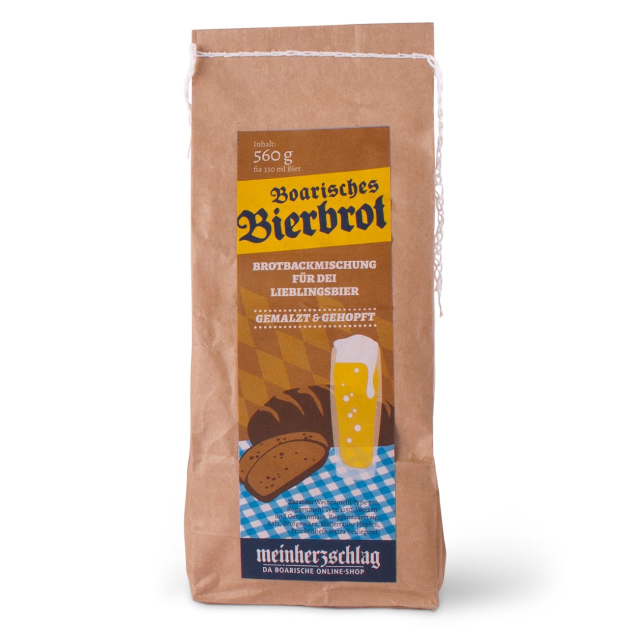 Backmischung "Boarisches Bierbrot" - meinherzschlag.de