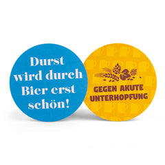Bierfuizl "Durst wird durch Bier erst schön!" (10 Stück) - meinherzschlag.de