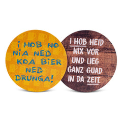 Bierfuizl "Koa Bier ned drunga!" (10 Stück)