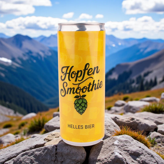 Bierdose "Hopfensmoothie" - meinherzschlag.de