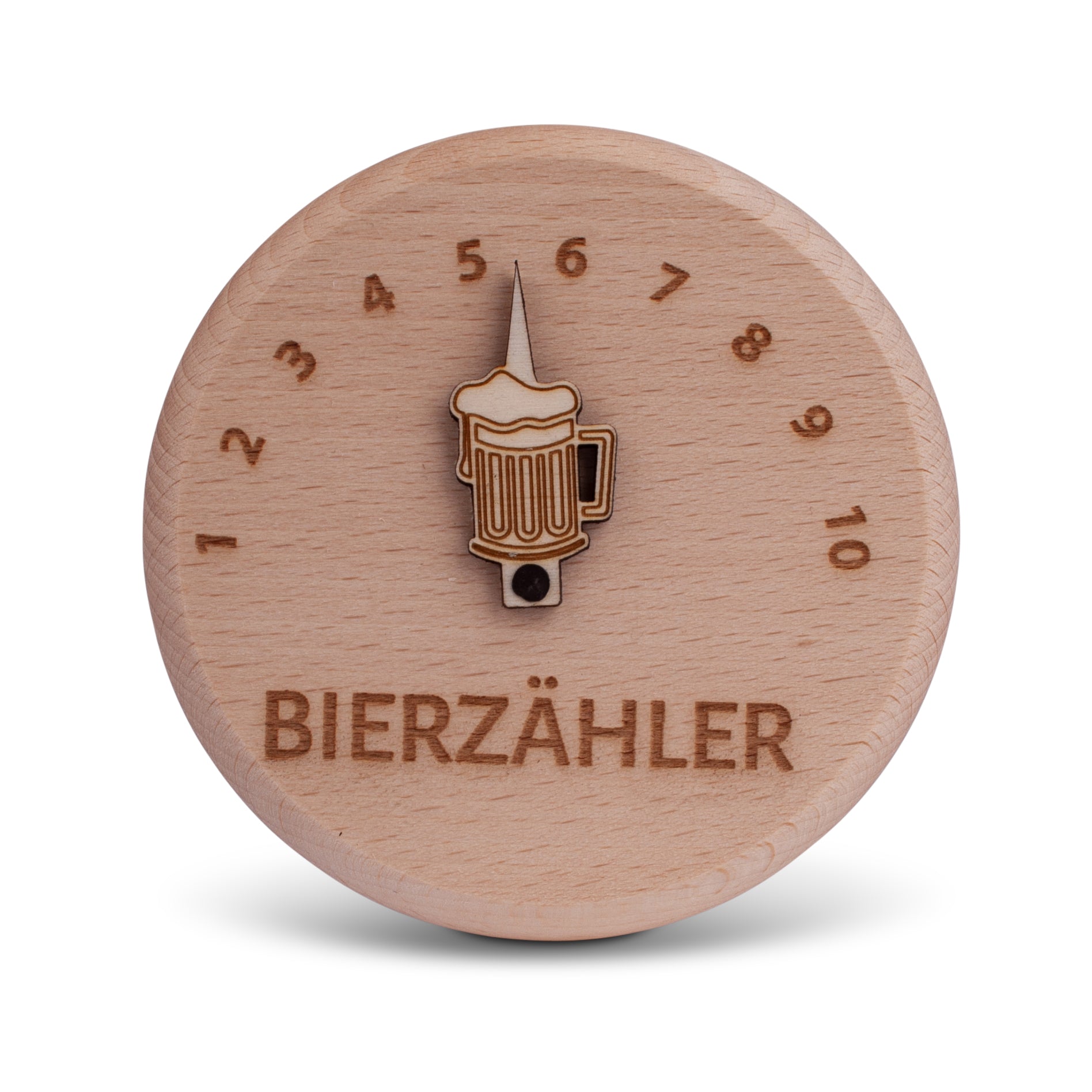 Bierglasdeckel "Bierzähler" - meinherzschlag.de