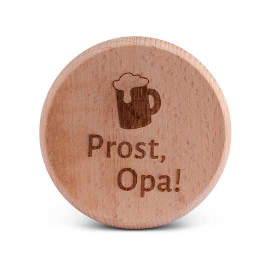 Bierglasdeckel "Prost, Opa!" - meinherzschlag.de