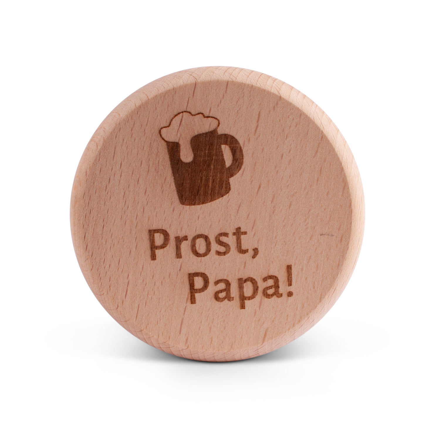 Bierglasdeckel "Prost, Papa!" - meinherzschlag.de