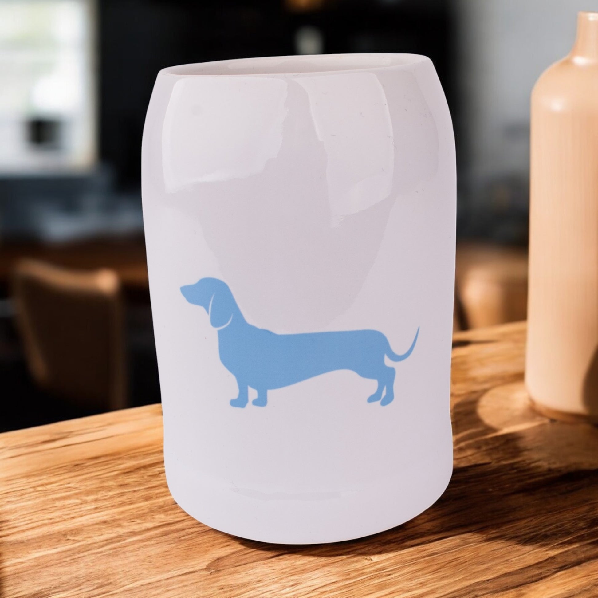 Bierkrug "Dackel" - meinherzschlag.de