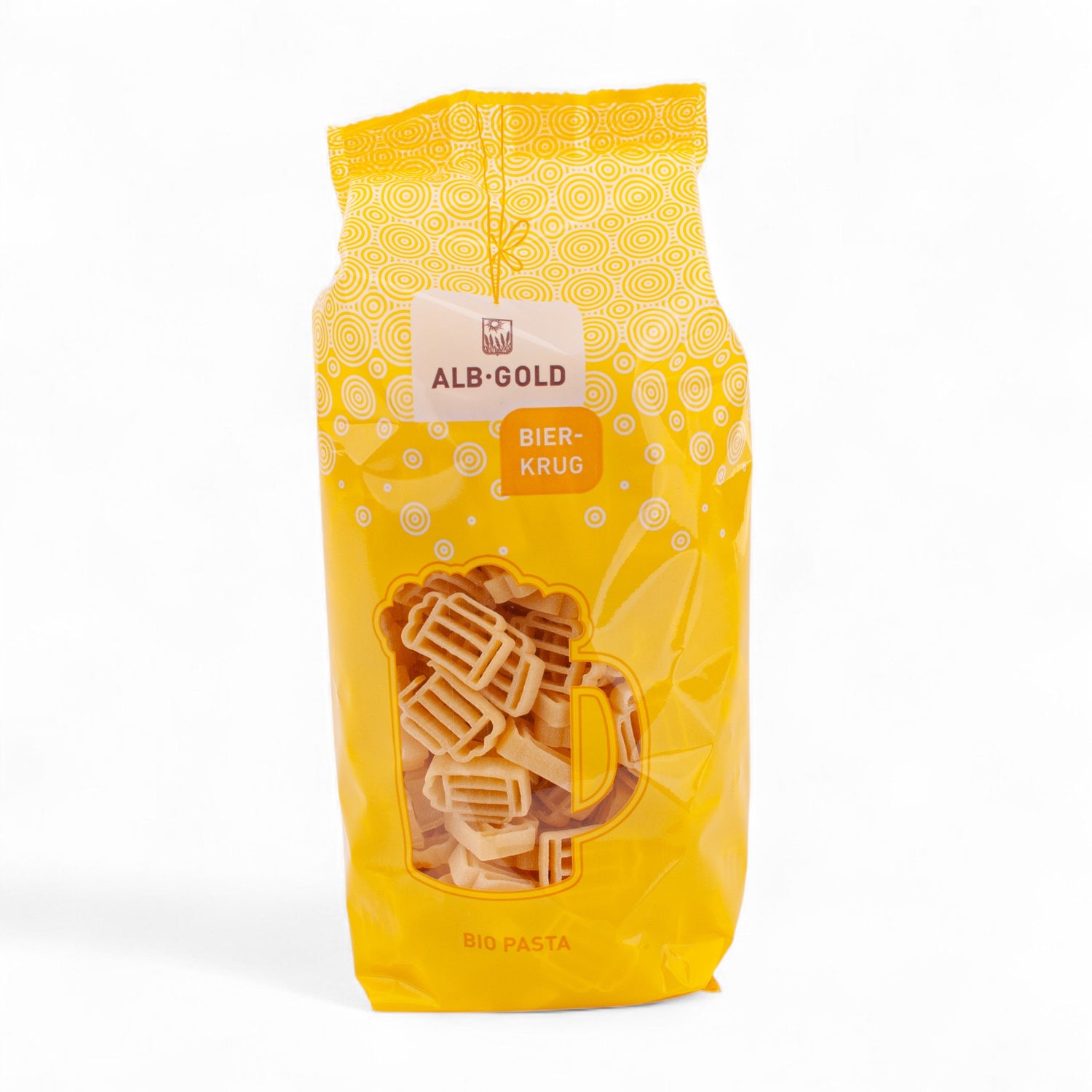 Bierkrug-Nudeln