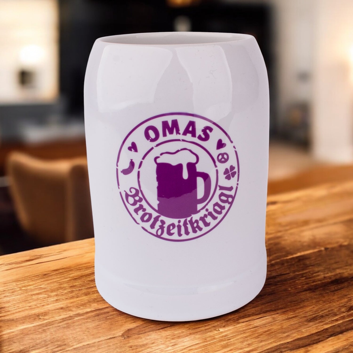 Bierkrug &quot;Omas Brotzeitkriagl&quot;