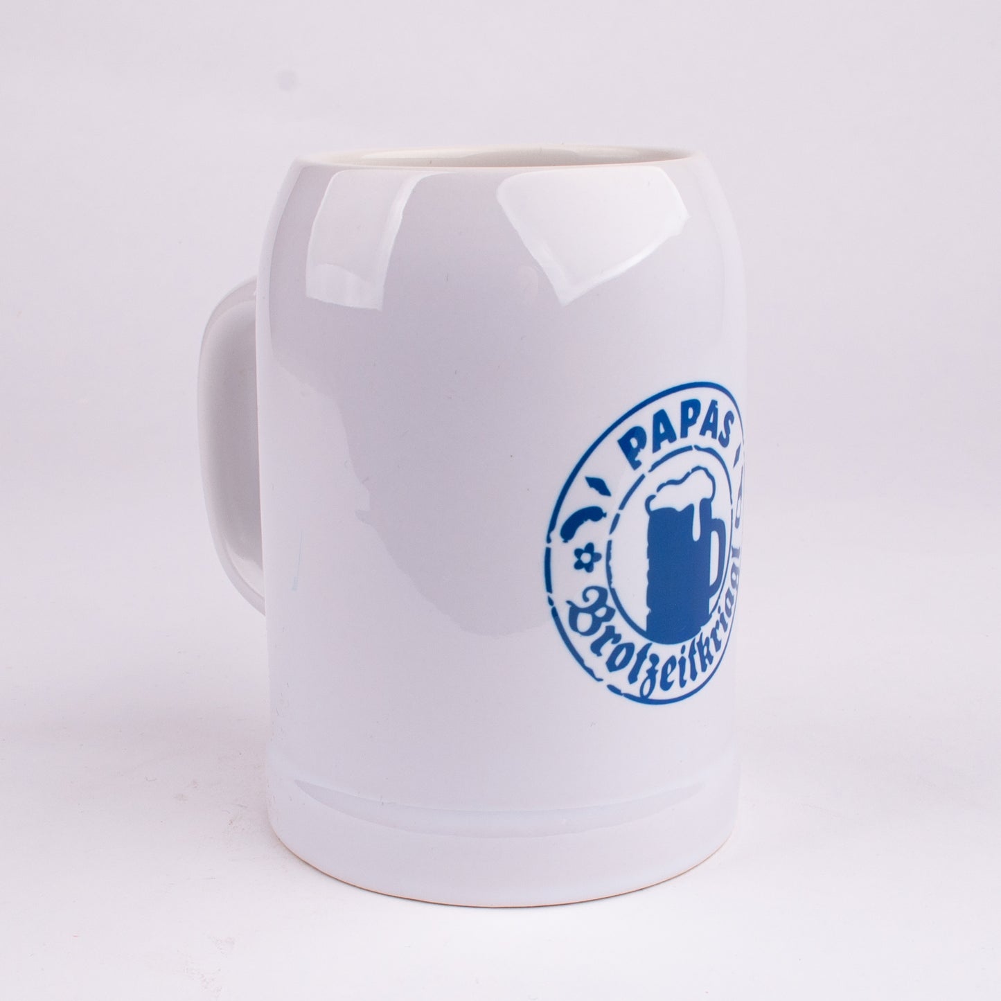 Bierkrug "Papas Brotzeitkriagl" - meinherzschlag.de