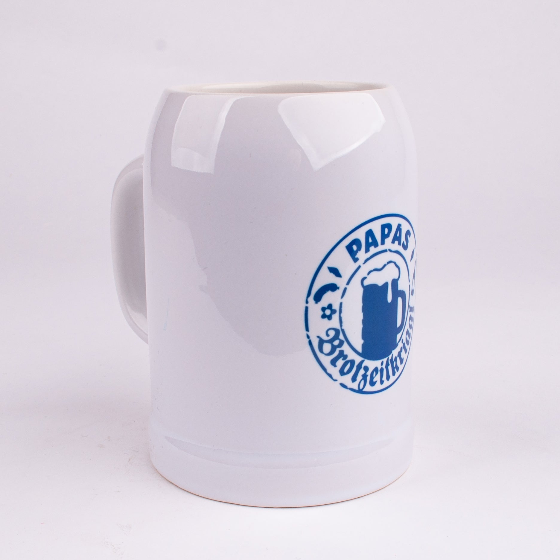 Bierkrug "Papas Brotzeitkriagl" - meinherzschlag.de