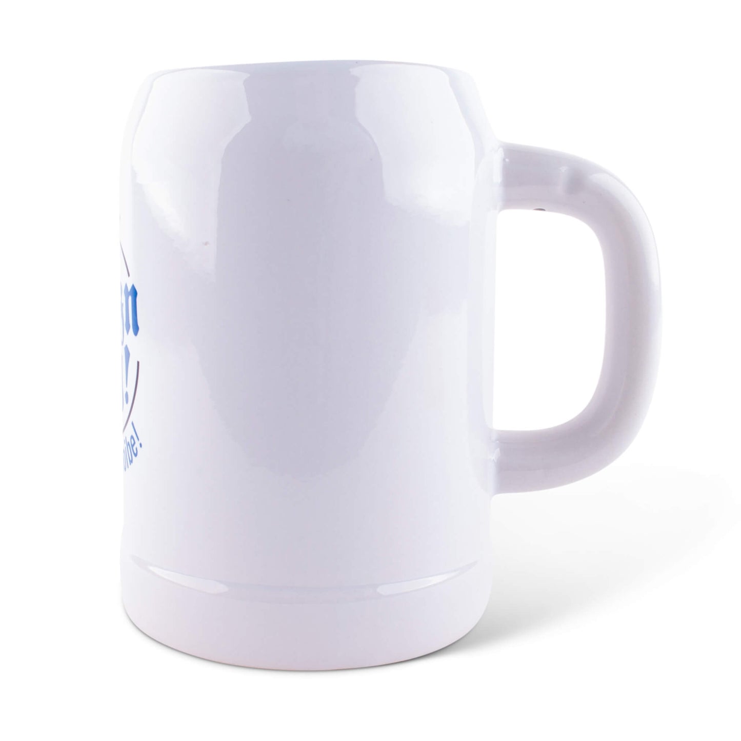 Bierkrug "Bratzn weg!" mit Wunschname - meinherzschlag.de