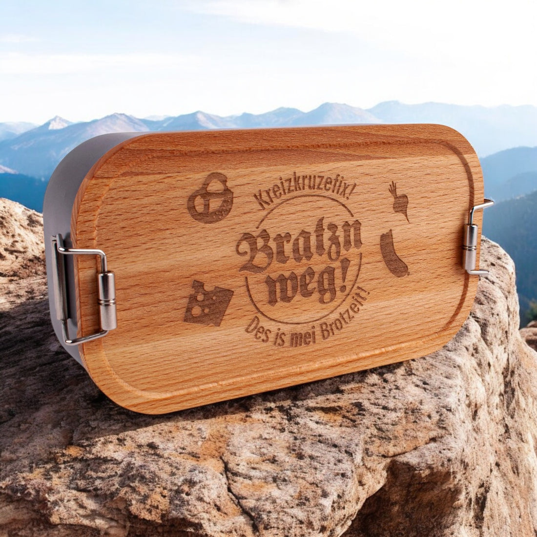 Brotzeitbox "Bratzn weg!"