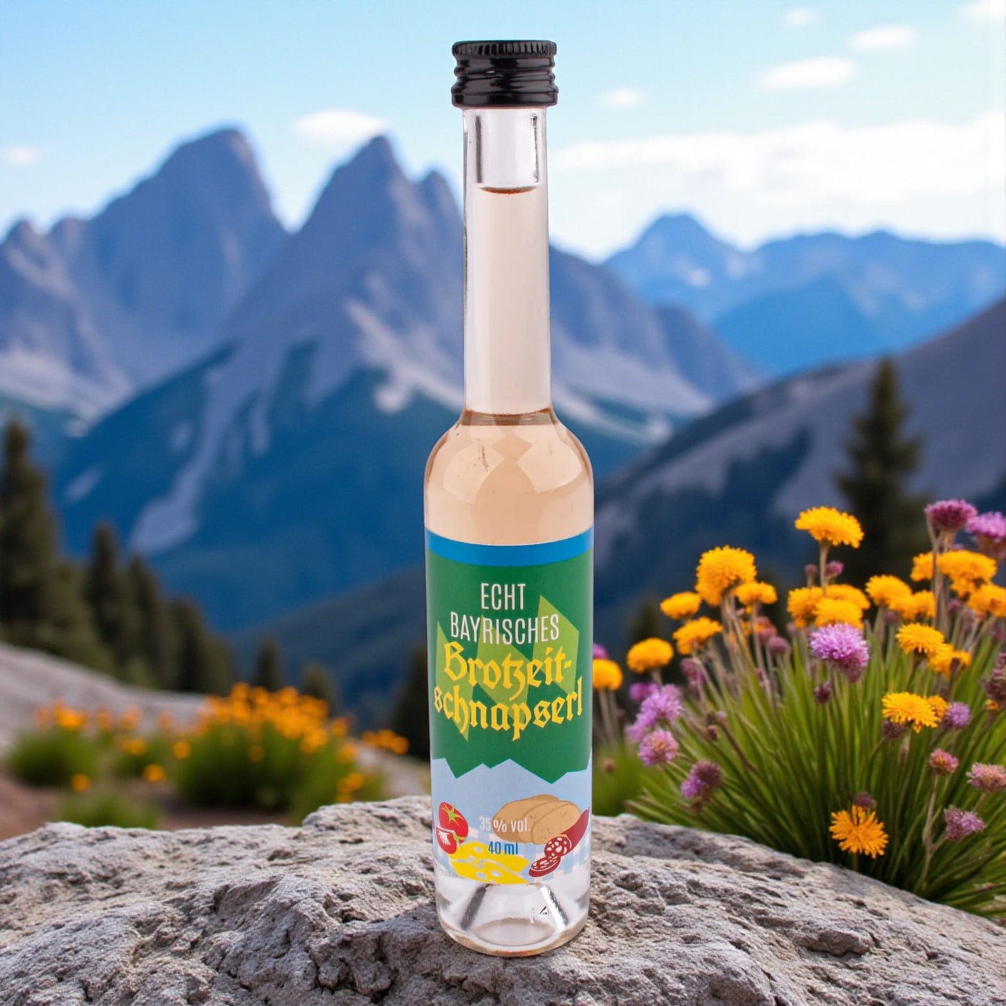 Bayrisches Brotzeit Schnapserl - meinherzschlag.de