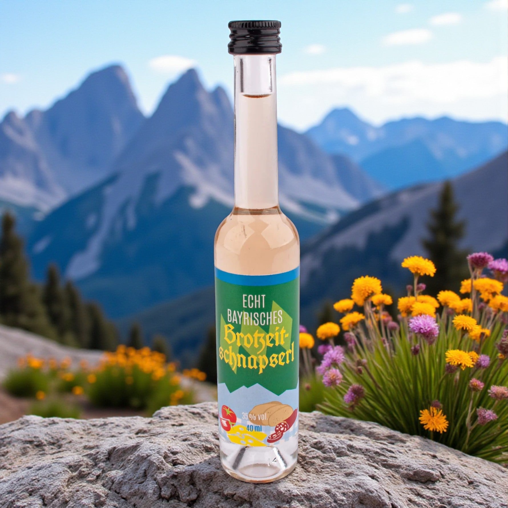 Bayrisches Brotzeit Schnapserl - meinherzschlag.de