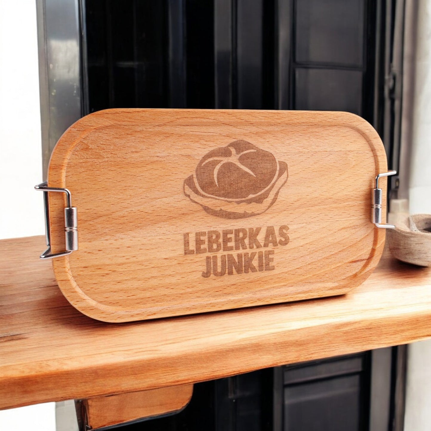 Brotzeitbox "Leberkasjunkie" - meinherzschlag.de