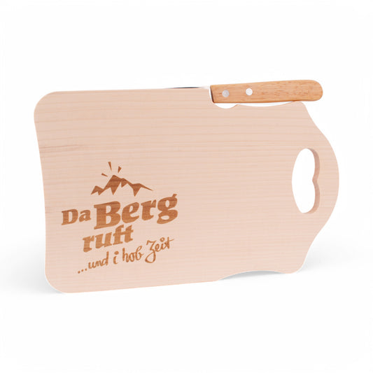 Brotzeitbrettl "Da Berg ruft!" - meinherzschlag.de