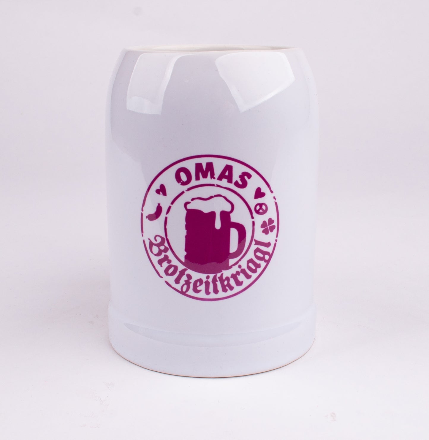 Bierkrug "Omas Brotzeitkriagl" - meinherzschlag.de