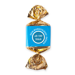Nougat-Busserl mit eigenem Logo