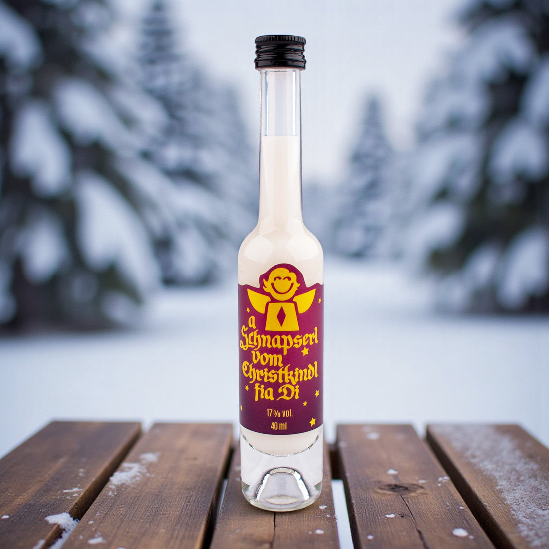 Schnapserl &quot;A Schnapserl vom Christkindl fia Di&quot;